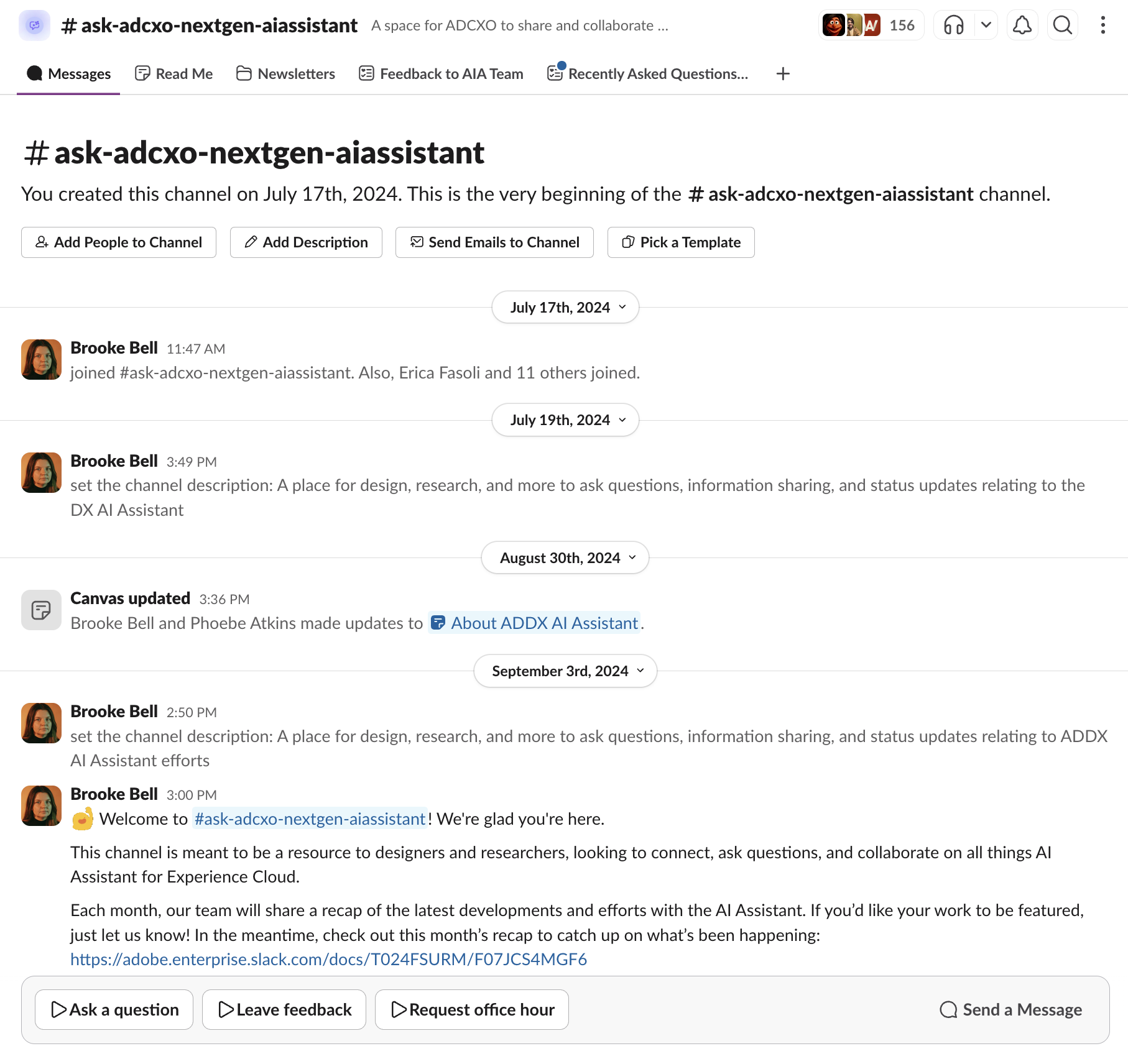 July Slack AMA